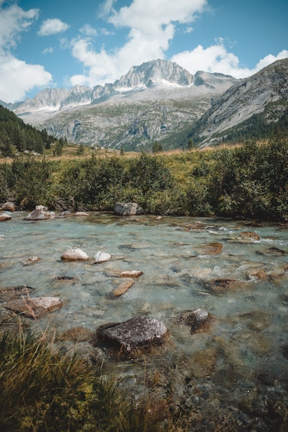 A great view on lake MALGA BISSINA and on Val di fumo