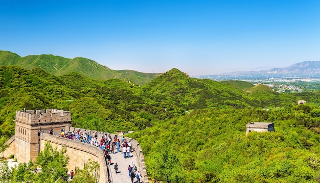 The Great Wall of China in Badaling