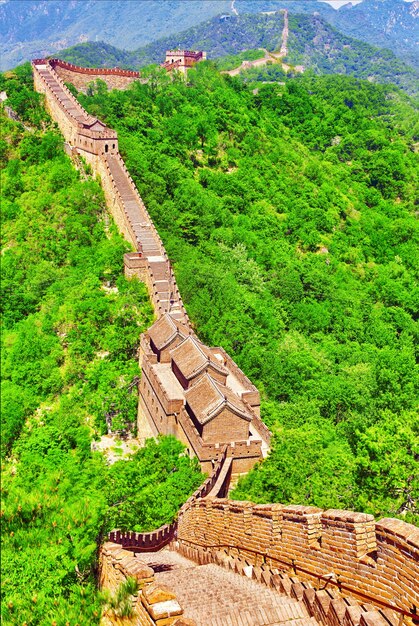 Photo great wall of china, section 