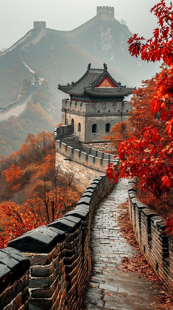 Great wall of china wallpapper background