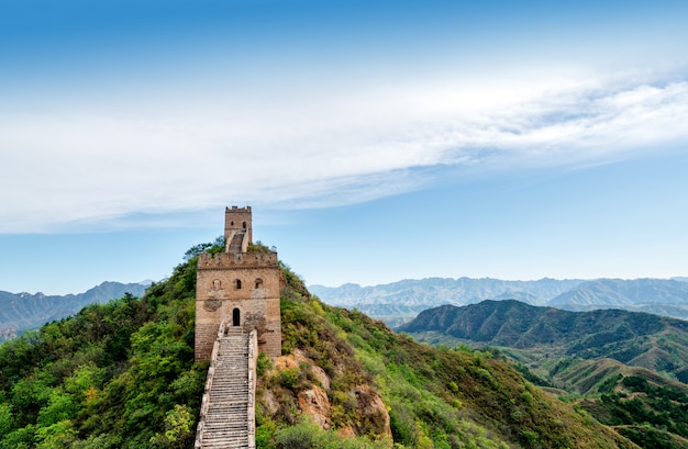 The Great Wall of China.