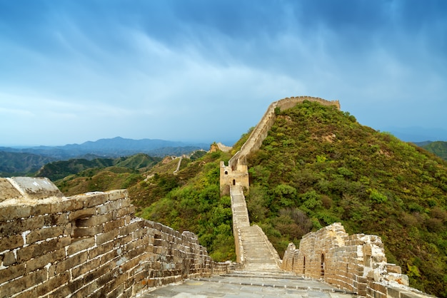 The Great Wall of China.