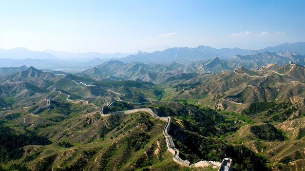 Photo the great wall of china