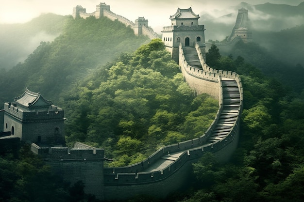 The great wall of china