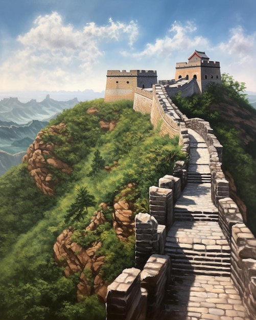 The great wall of china