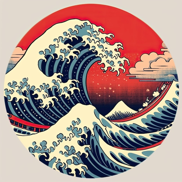 The great wave off kanagawa