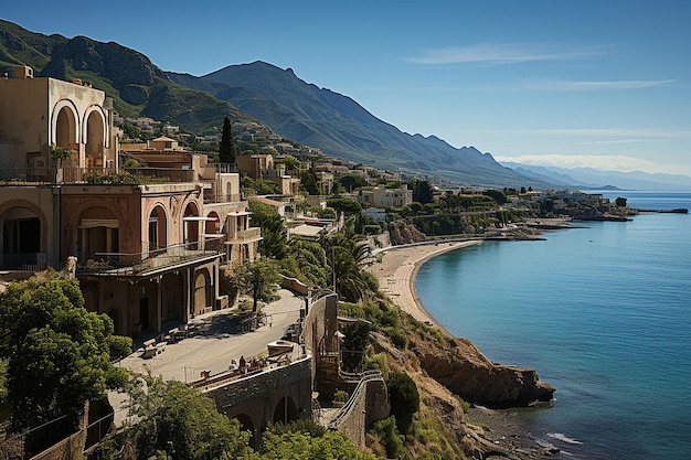 Photo the greco theater of taormina