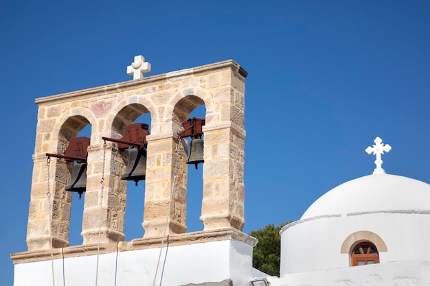 Grecia dodecanesopatmos la chiesa di san giovanni nel villaggio di skala