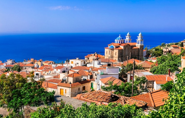 Greece. Traditioal villages of Samos island