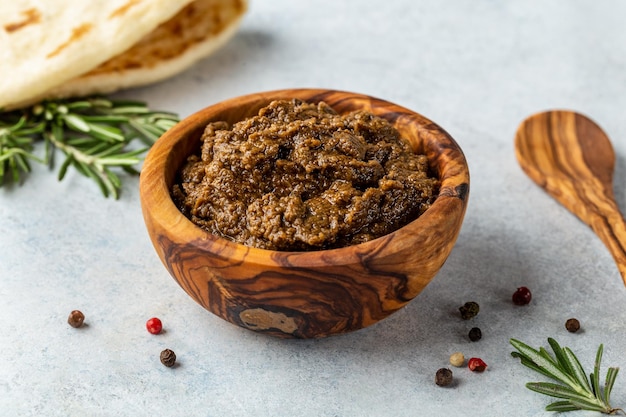 Greek dips and spreads served with hot homemade pita bread