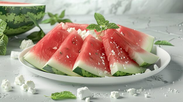 Greek feta watermelon