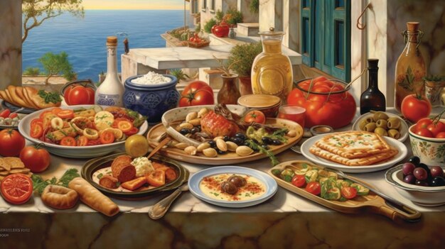 Greek food