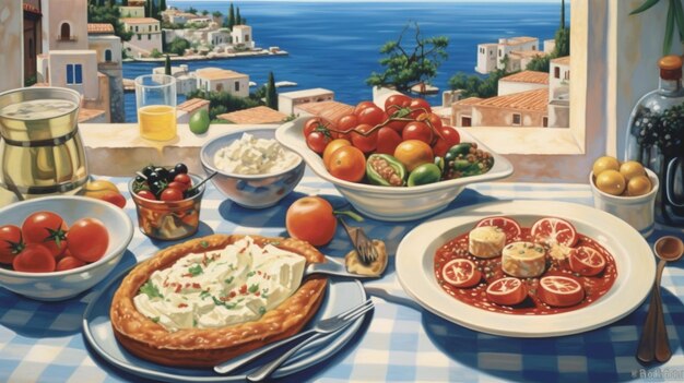 Photo greek food