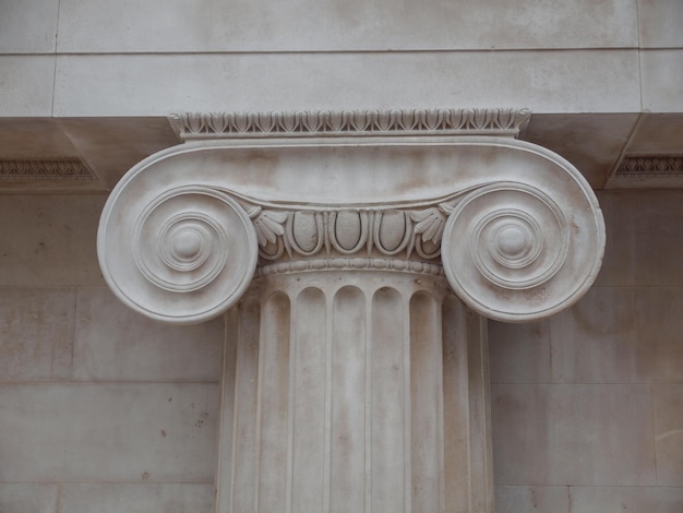 Greek ionic capital