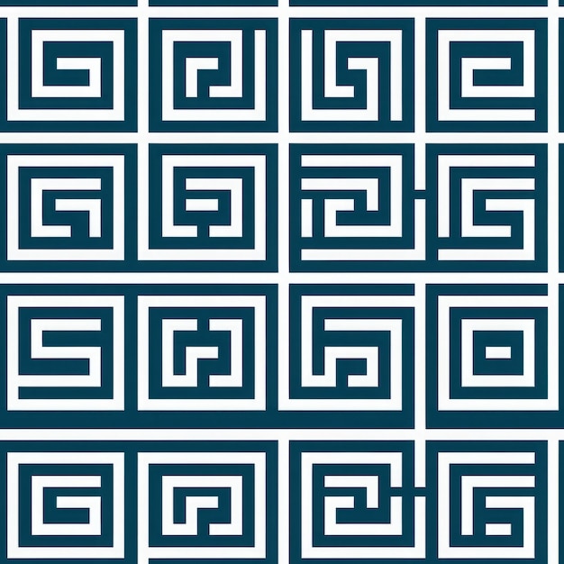 Photo greek key pattern banner fashion spa design party vintage generate ai