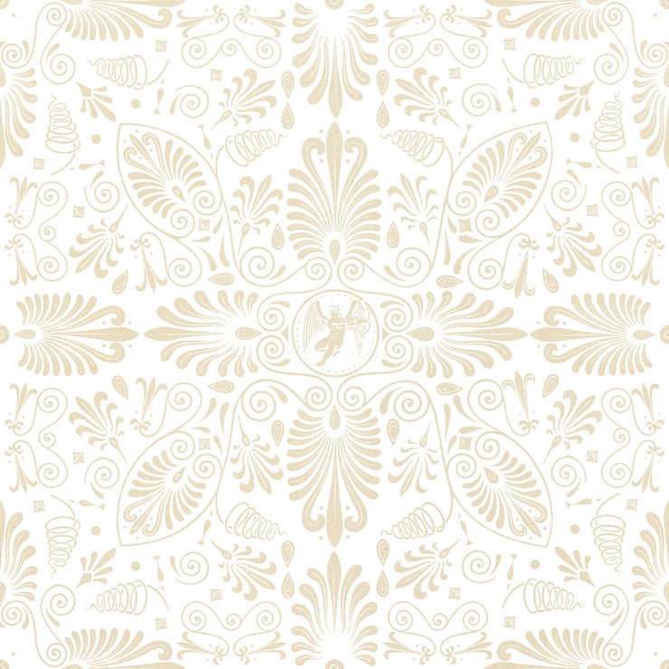Photo greek key seamless pattern png background
