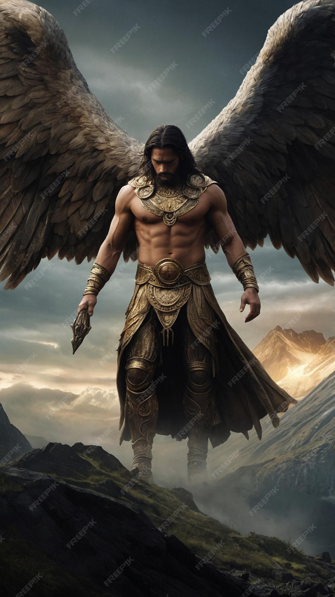 Greek mythology giant | Premium AI-generated image