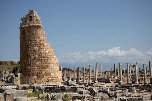 Greek and Roman historical ruins