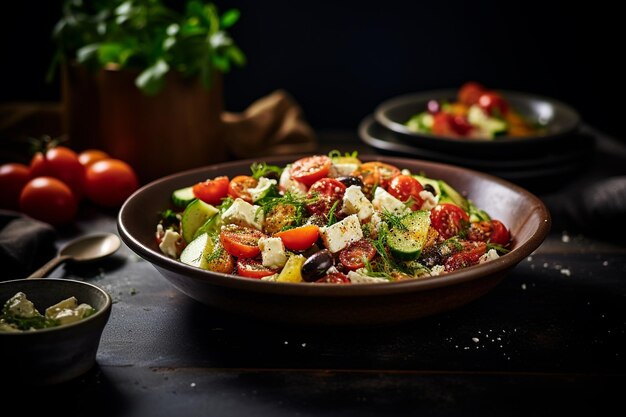 Greek Salad Tradition in Taste