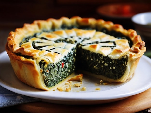 Premium Photo | Greek Spinach Pie