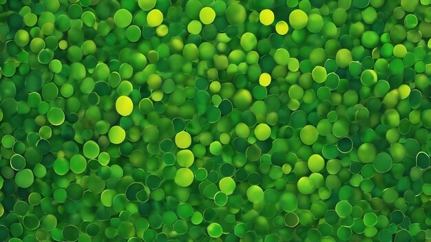 Green abstract background with dots illustration for your graphic design