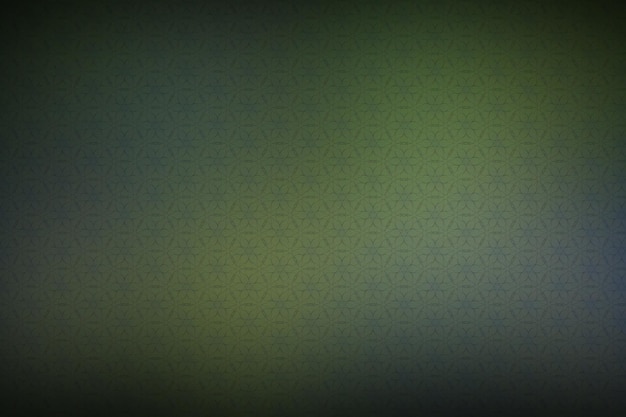 Green abstract background with a pattern in the center with copy space