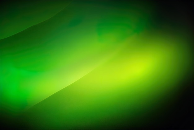 Green abstract gradient background