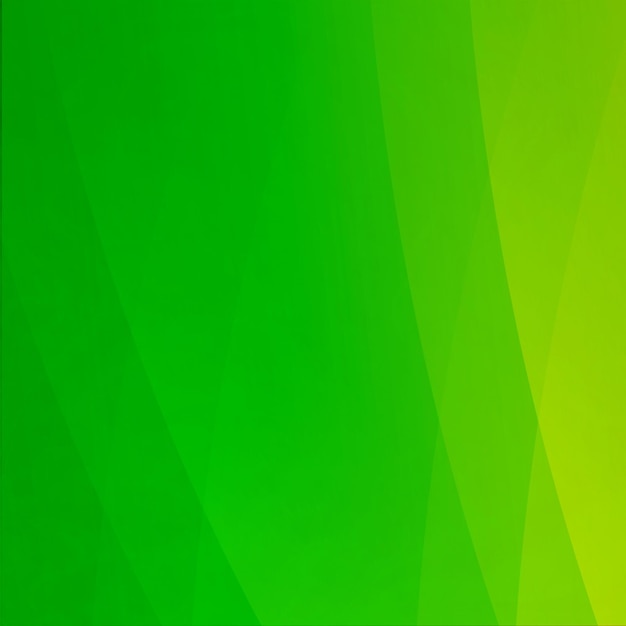 Green abstract gradient square background