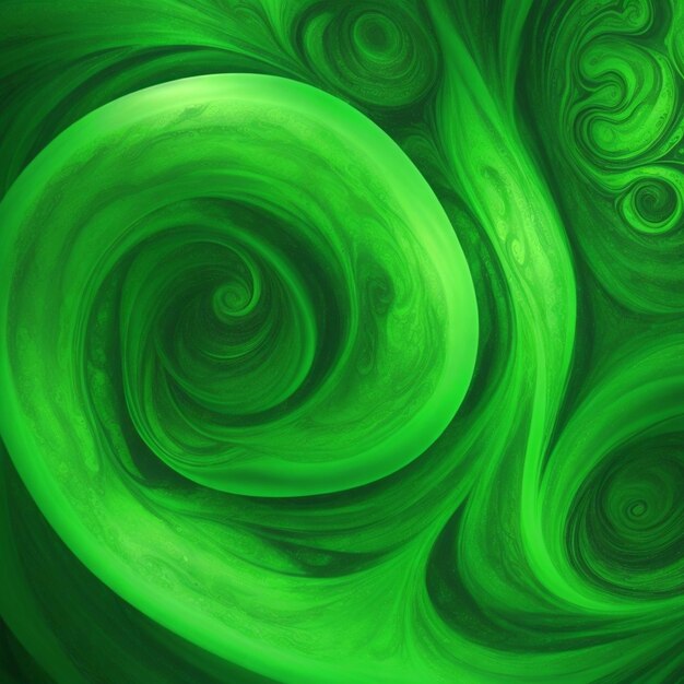 Photo green abstract grunge background generated ai