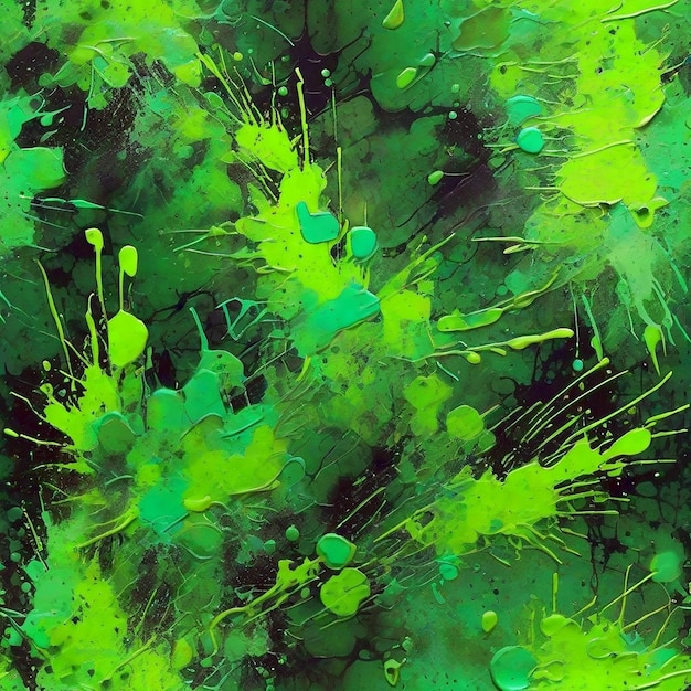 Green abstract grunge background generated ai