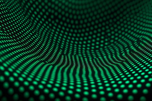 Green abstract halftone background