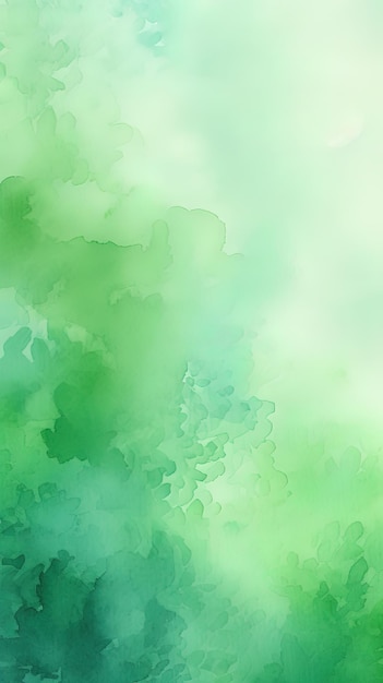 green abstract watercolor background