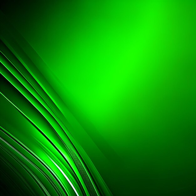 Green abstract wavy background or green texture or Green abstract geometric background