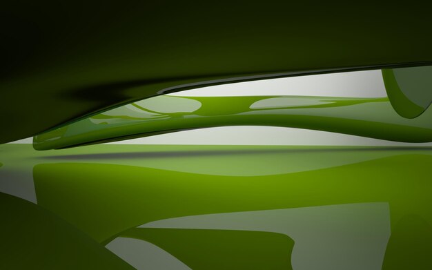 Фото Зеленый и черный фон с зеленой поверхностью и словом «на нем»