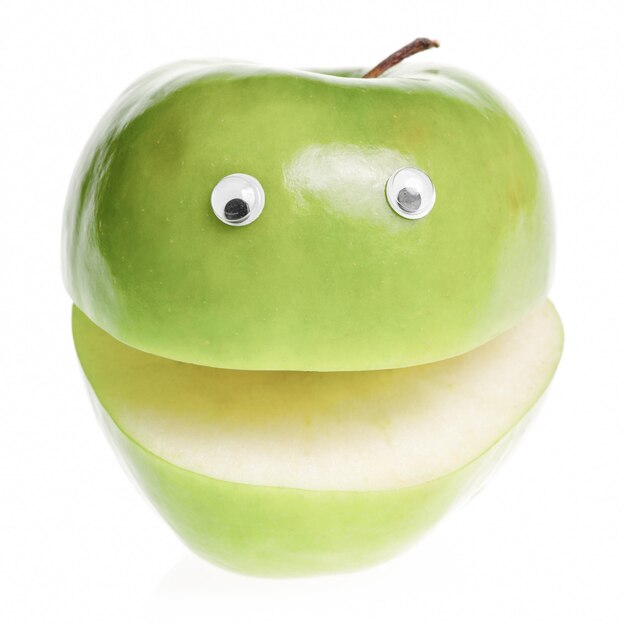 Зелёный яблочный символ