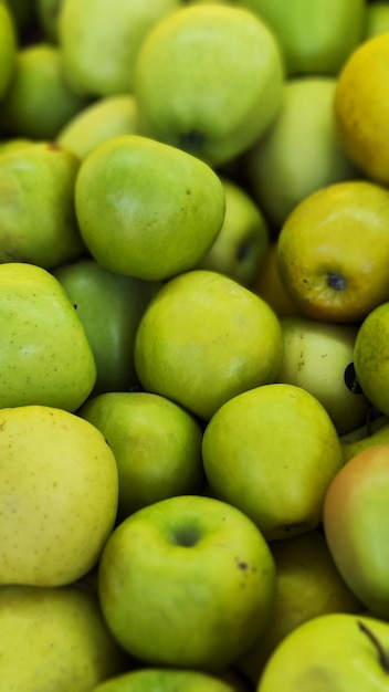 Green apple fruit