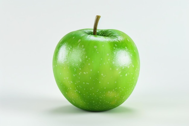 Photo green apple isolated on white background