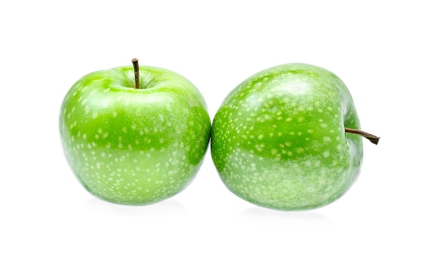 Green Apple Isolated on White Background