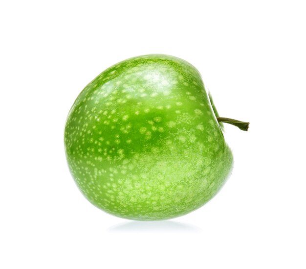 Green Apple Isolated on White Background