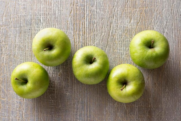 Green apples