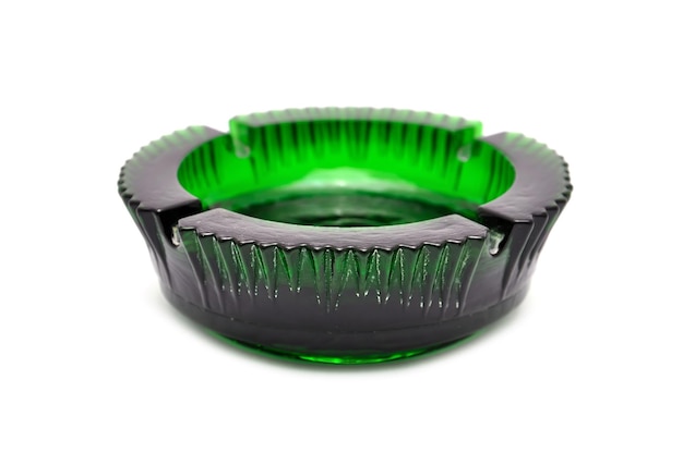 Green ashtray