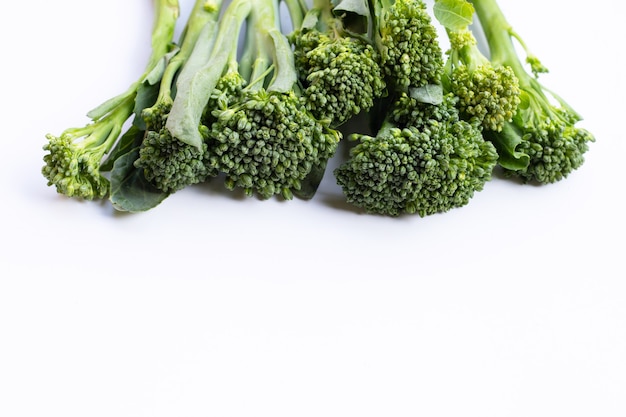 Green baby broccoli cabbage.