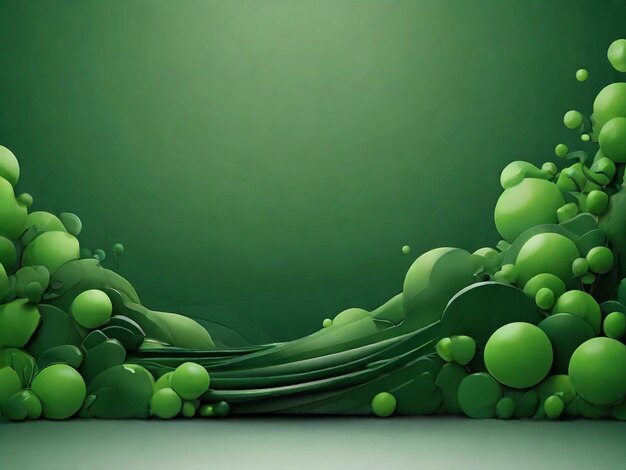 Green background design