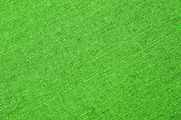 Green background fabric texture macro