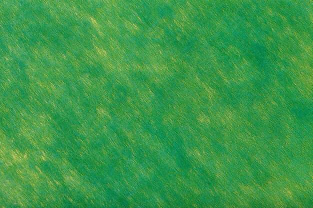 Photo green background of felt fabric