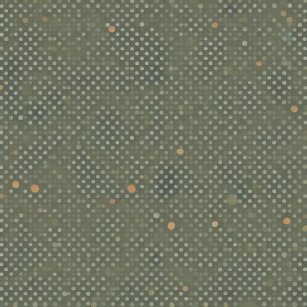 Photo a green background with dots and dots in different colors.