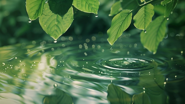 green background with grass