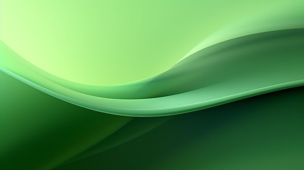 a green background with a green leaf.