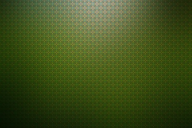 Photo green background with a pattern of geometric shapes geometric pattern