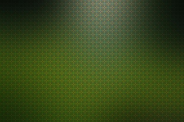 Photo green background with a pattern of rhombuses